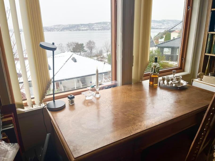 Med Panoramautsikt, Stor Uteplass Og 100 M Fra Badestrand Villa Bergen